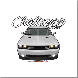 Challenger SRT8 White by pjesusart Posters and Art